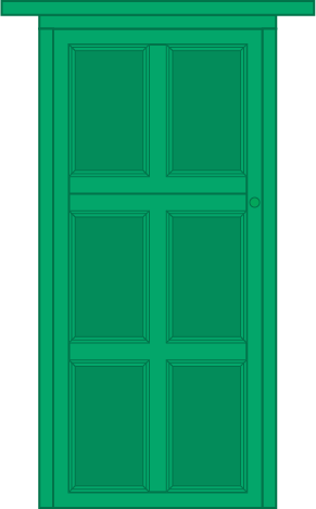 Puerta verde